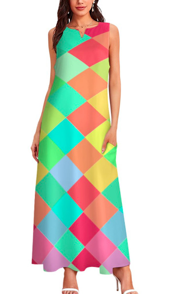 Puccelli Low-Poly designer dress